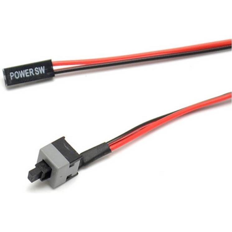 Thumbnail - PowerGuard Mainboard Power Switch On-Off Schalter für ATX Mainboards, Interne Kabel (PC)