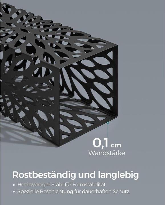 Immagine prodotto Songmics Schirmständer Grau, Detailfarbe: Grau, Detailmaterial