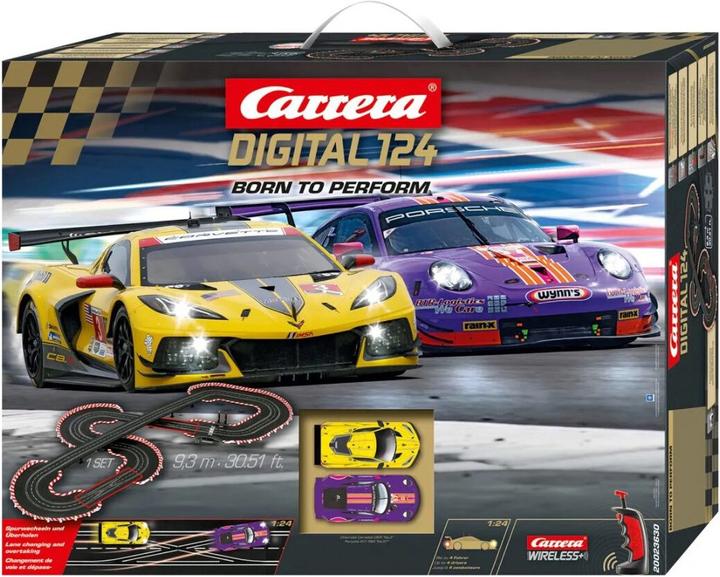 Produktbild Carrera Digital 124 Startset Born to Perform / 9.3 m
