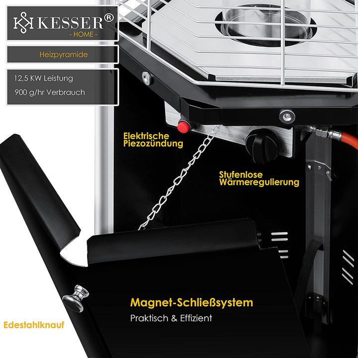 Produktbild Kesser Heizstrahler, Grau