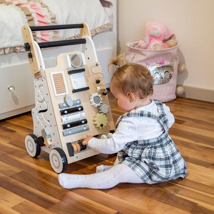 Actual product image KiddyMoon Baby Walker, Adjustable Handle