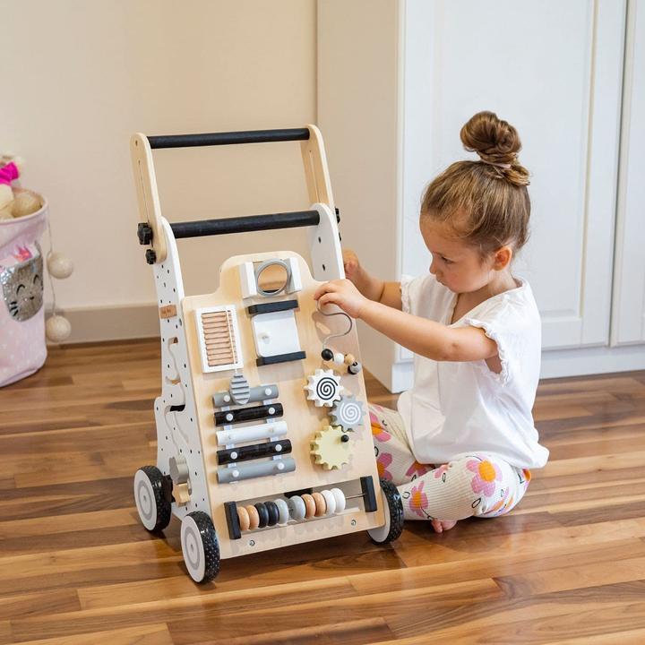 Actual product image KiddyMoon Baby Walker, Adjustable Handle