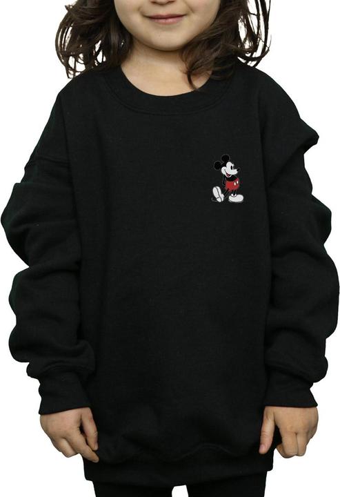Produktbild Disney Mickey Mouse Kickin Retro Chest Sweatshirt Mädchen (128)