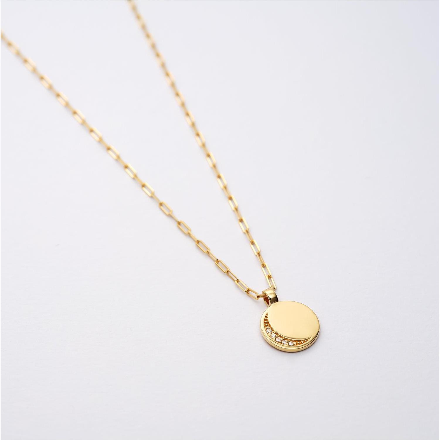 Thumbnail - Esprit, Halsschmuck, Kette Moon, (925er Silber, 60 cm)