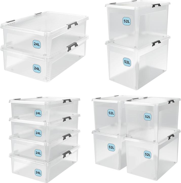Actual product image Deuba Storage Box (60 x 40 x 35 cm, 24 l)