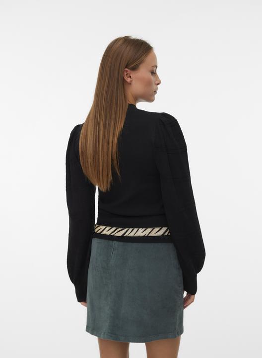 Actual product image Vero Moda Vmnewlimone Ls Highneck Pullover Boo (XL)