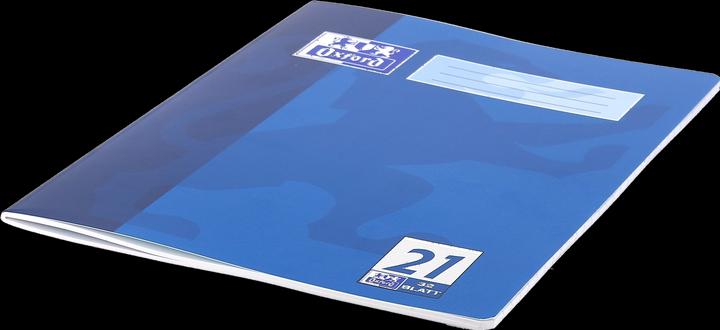 Image du produit Oxford Cahier d'exercices (A4, À rayures, Couverture rigide)