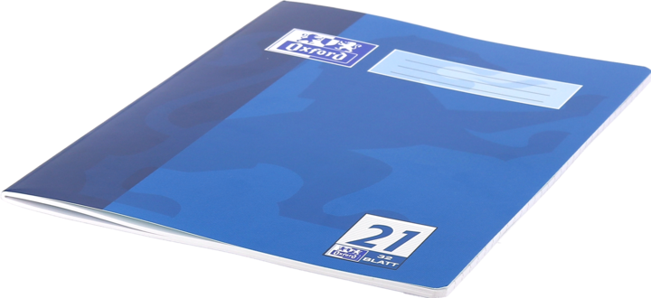 Actual product image Oxford Exercise book (A4, Lined, Hardcover)