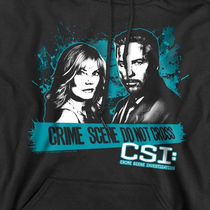 Produktbild Csi: NY Cross the Line Kapuzenpullover (M)