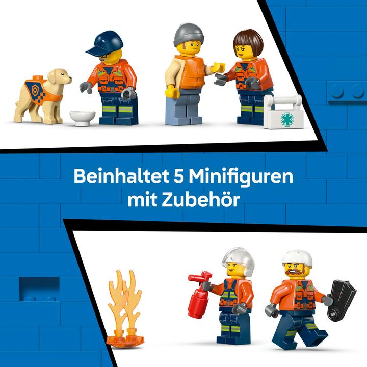 Image du produit LEGO Rettungsboot der Küstenwache mit Hubschrauber (60504, LEGO City)