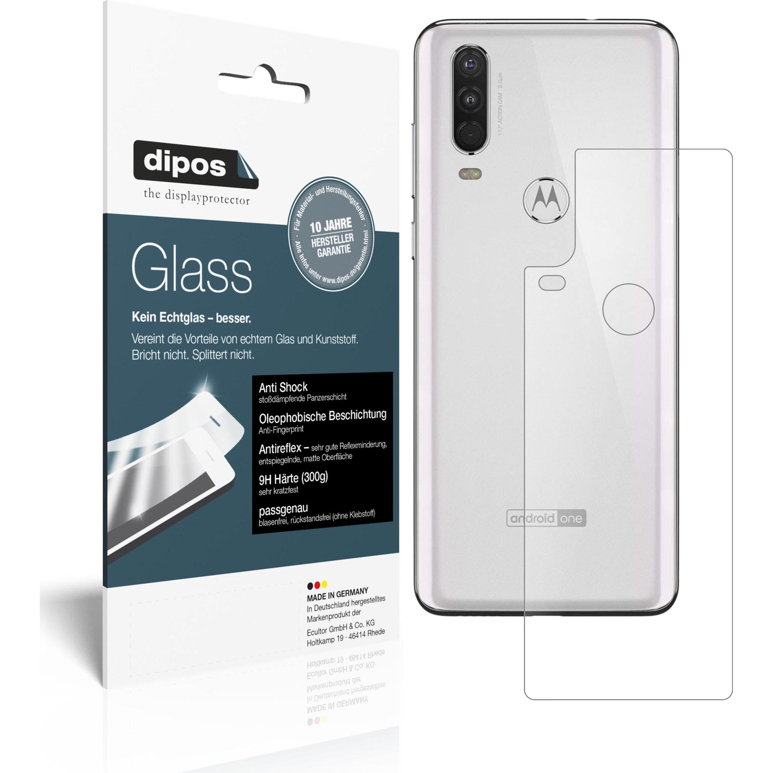 Dipos Displayschutz Anti-Shock (1 Stück, Motorola One Action), Smartphone Schutzfolie, Transparent