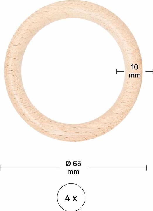 Actual product image I Am Creative Holzringset