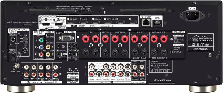 Actual product image Pioneer VSX-LX505 (9.2 Channel, FM, DAB+)