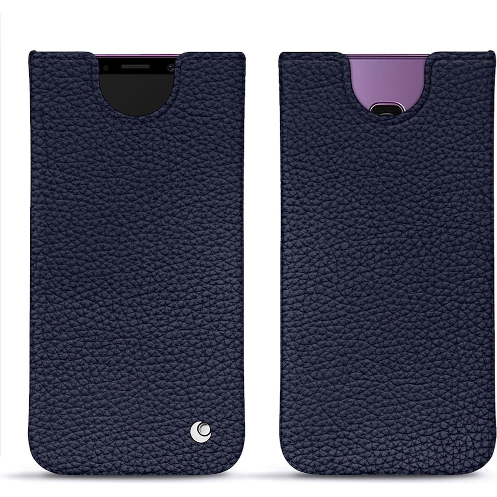 Noreve Lederschutzhülle (Samsung Galaxy S9+), Smartphone Hülle, Violett