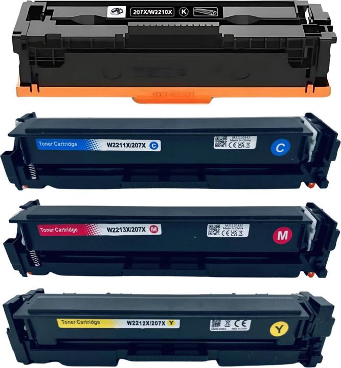 Hermex Toner XL compatibile per HP Color LaserJet Pro MFP M283fdw - Nero Ciano Giallo Magenta - Set di 4 (M, C, Y, FC)