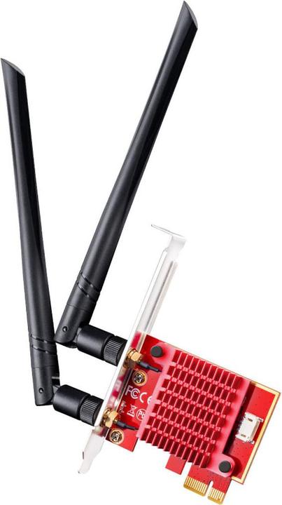 Cudy WE3000S. Eingebaut. Übertragungstechnik: Kabellos, Hostschnittstelle: PCI Express, Schnittstelle: WL (Mini PCI Express)
