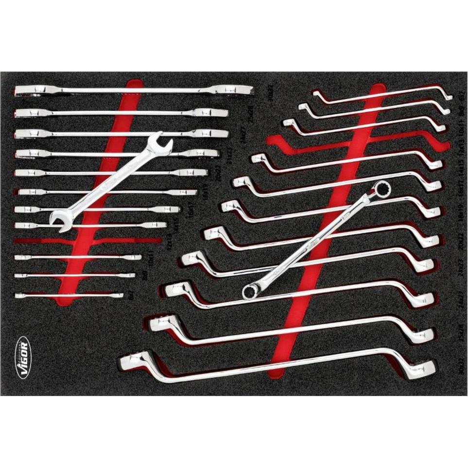 Vigor Multicolore Chiave Inglese, V6808n Ring-Maulschlüssel