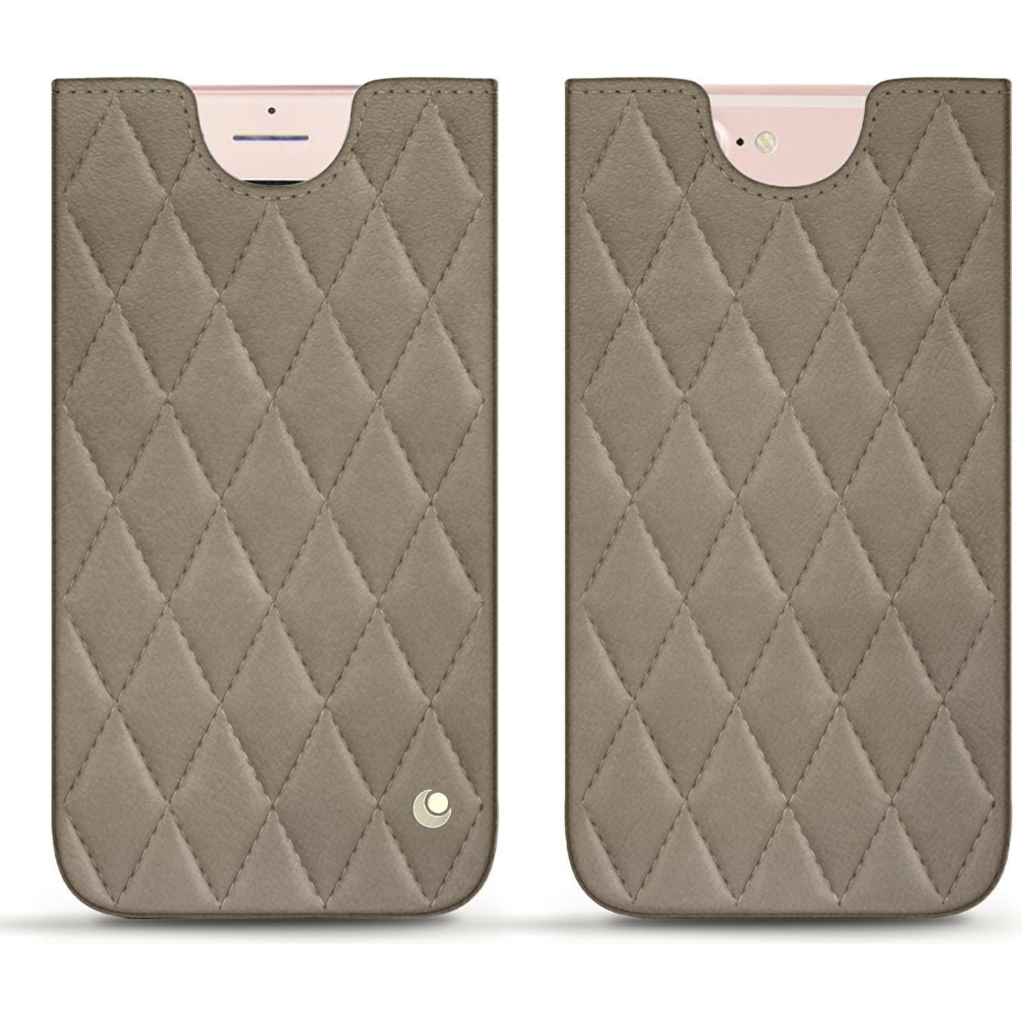 Thumbnail - Noreve Lederschutzhülle (Apple iPhone 7 Plus), Smartphone Hülle, Beige