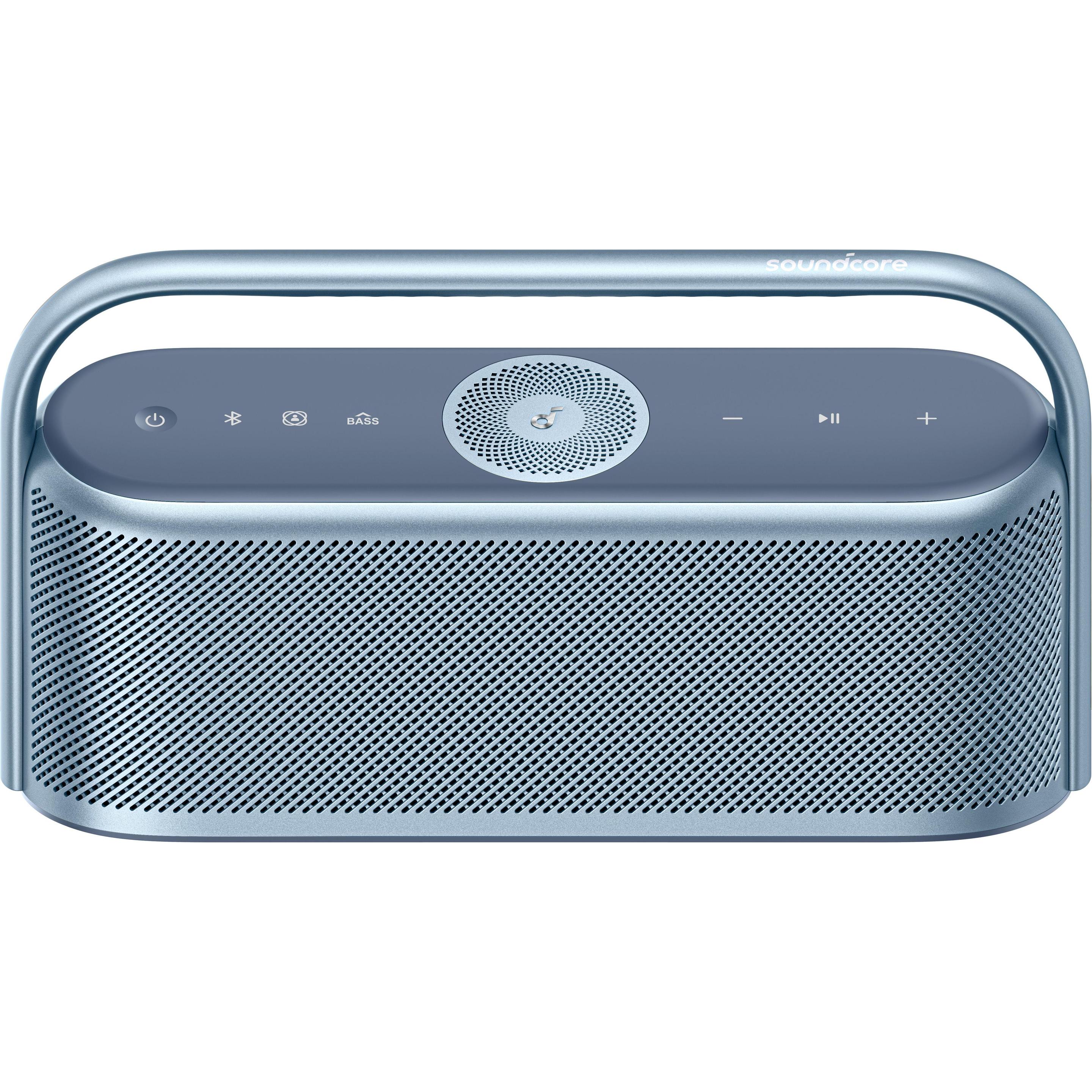 soundcore Motion X600 (12 h, Akkubetrieb), Bluetooth Lautsprecher, Blau