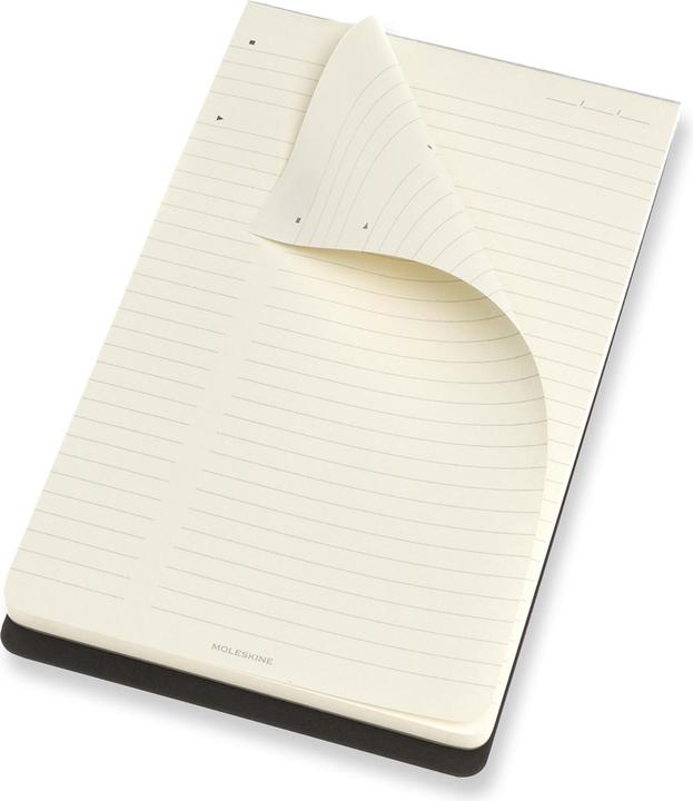 Actual product image Moleskine Notes reporters black (A5, Lined)
