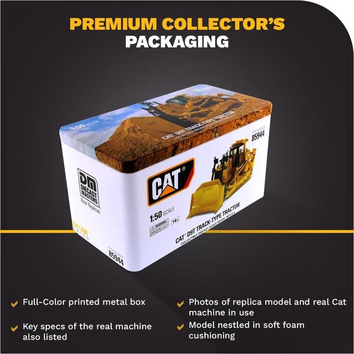 Immagine prodotto Diecast Masters CAT D9T trattore a cingoli