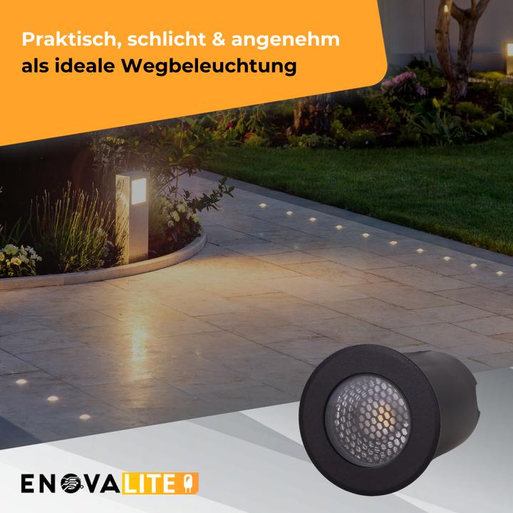Produktbild Enovalite LED Bodeneinbaustrahler (3600 lm, IP67)