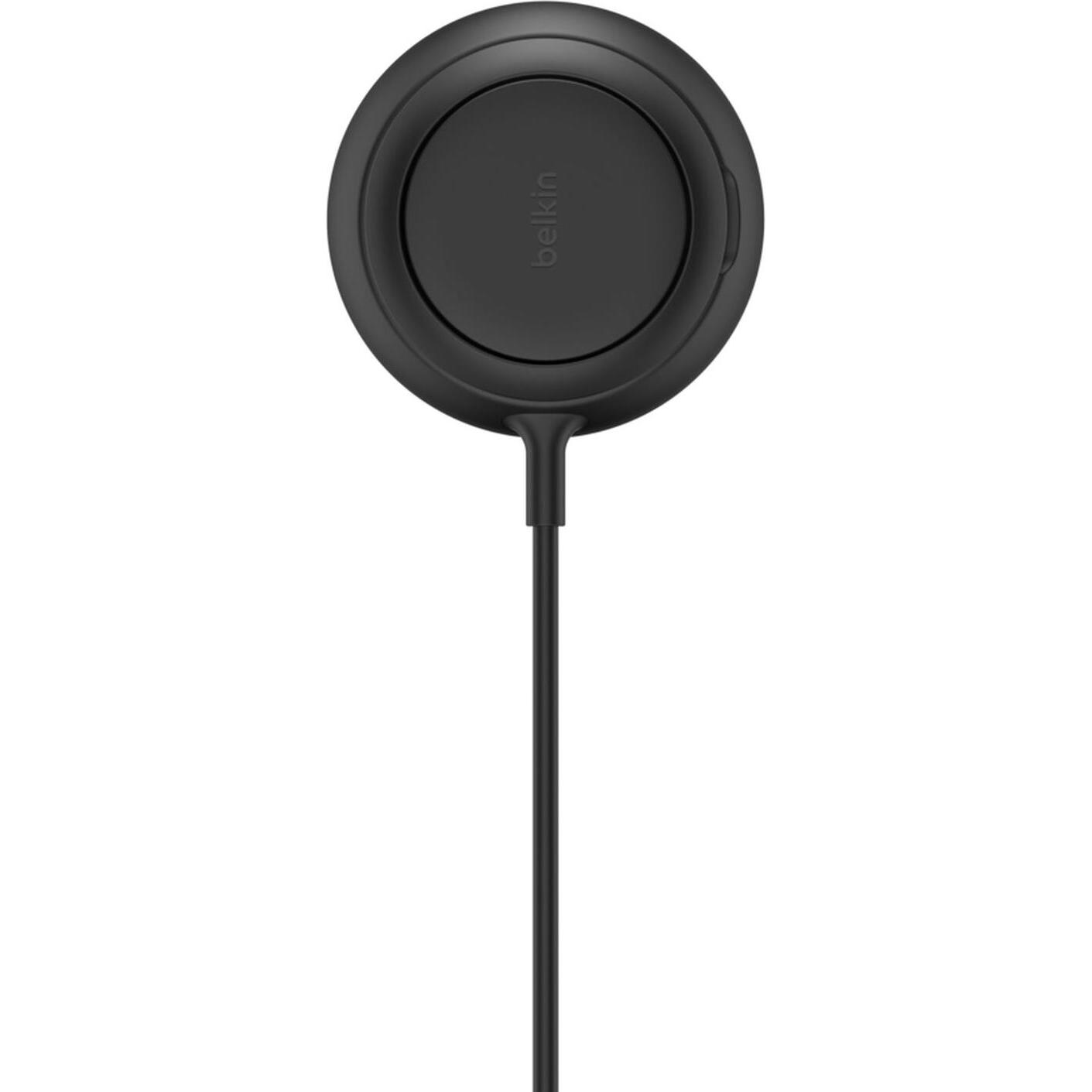 Belkin UltraCharge Ladepad Qi2 25W ohne Netzteil sw WIA014hqBK (25 W), Caricabatteria senza fili, Nero