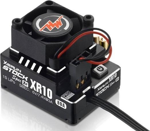 Produktbild Hobbywing Xerun XR10 Stock Spec1s 80A BEC 3A 1s LiPo