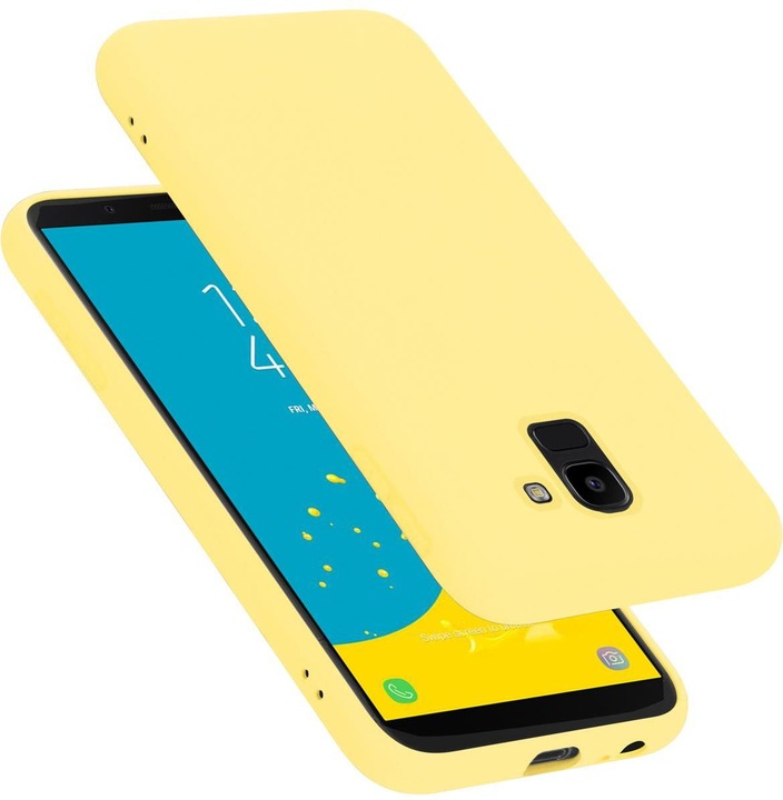Produktbild Cadorabo TPU Liquid Silicone Case Cover (Samsung Galaxy J6 (2018))