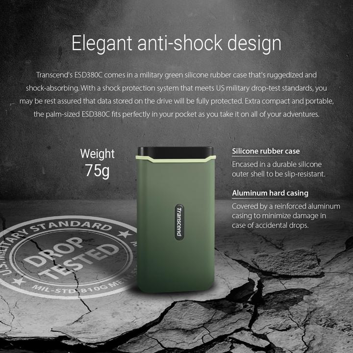 Image du produit Transcend ESD380C (1 To)