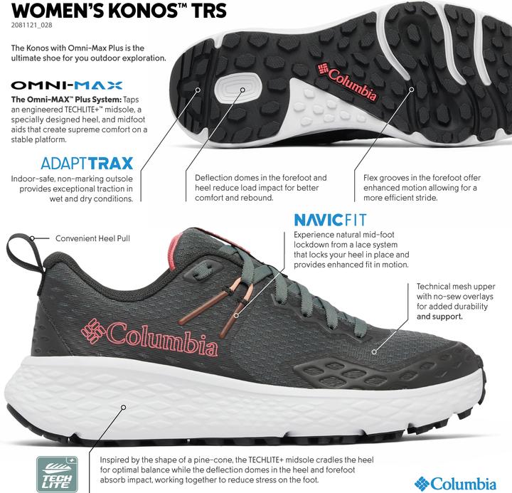 Produktbild Columbia Women's Konos TRS (41)