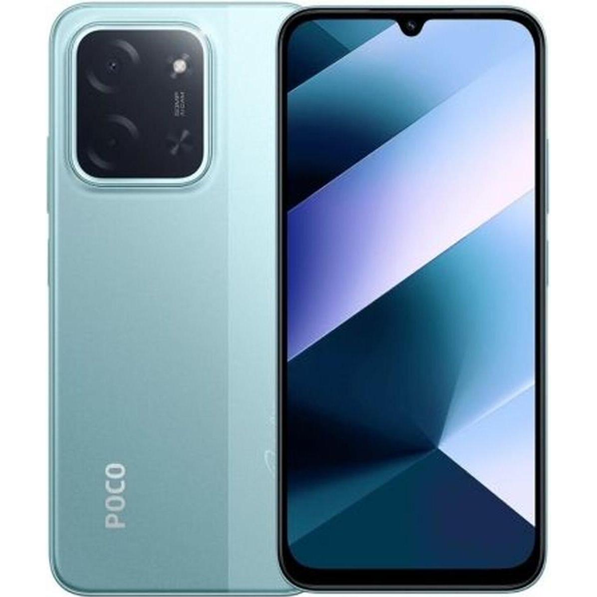 Xiaomi Poco C85 (128 GB, Green, 6.90", Dual SIM, 4G), Smartphone, Grün
