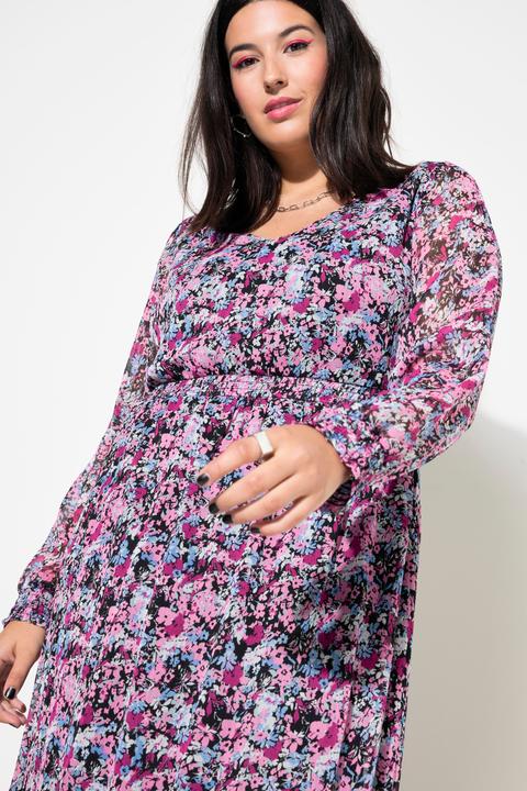 Produktbild Studio Untold Damen grosse Grössen Maxikleid, A-Line, Millefleur soft pink 50+ 834472807-50+ (50, 52)
