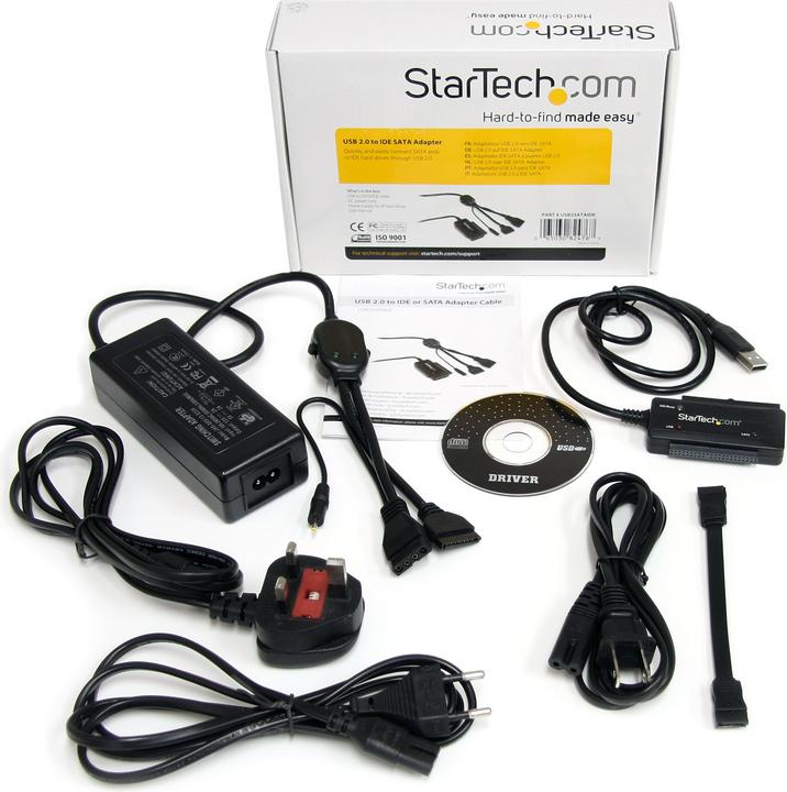 Image du produit StarTech Câble adaptateur USB 2.0 vers IDE ou SATA
