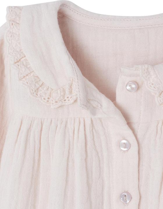 Immagine prodotto Vertbaudet Baby Bluse mit Bubikragen, Baumwollmusselin (86)