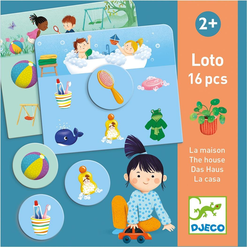 Djeco Loto??aidimas - Namai (30 vnt.)