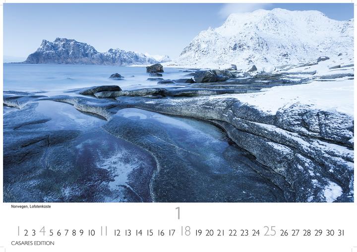 Produktbild Naturlandschaften Europas 2026 L 35x50cm (35 x 50 cm)