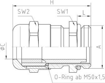 Produktbild Jacob EDELSTAHL-Kabelverschraub.