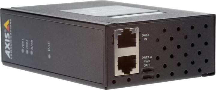 Actual product image Axis T8144 PoE+ Midspan Industrial (802.3af (PoE), Proprietary 24V, 60 W)