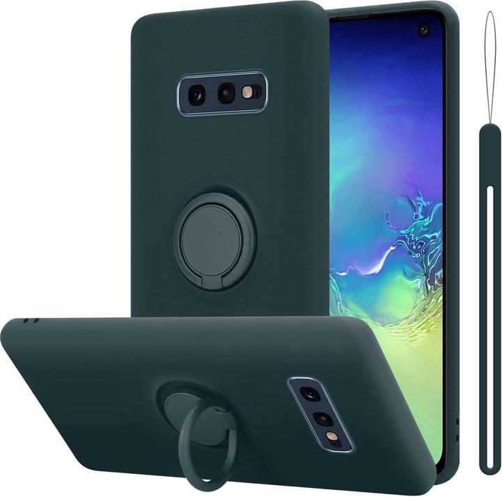 Actual product image Cadorabo TPU Liquid Ring Silicone Case Cover (Samsung Galaxy S10e)