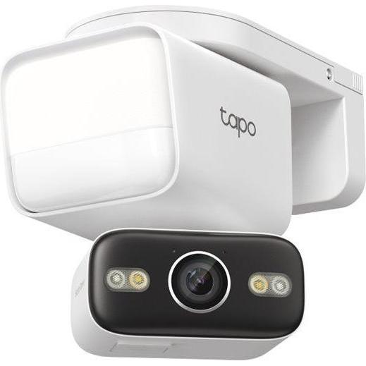 TP-Link Tapo C710 Telecamera di sicurezza con proiettore Pan/Tilt per esterni, Telecamera di rete, Nero