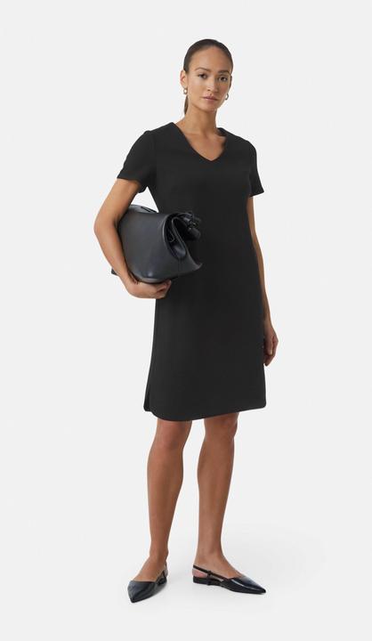 Immagine prodotto Comma Kleid Kurzes Piqué-Kleid mit V-Ausschnitt und Taschen (36)