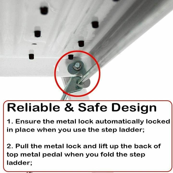 Actual product image Royalswill Stepladder (Folding step, Stile, 48 cm)