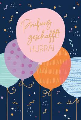 Actual product image ABC Glückwunschkarte Prüfung (1 pcs.)