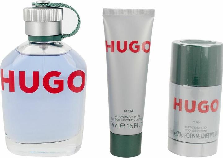 Immagine prodotto Hugo Boss Hugo Man Eau De Toilette Spray 125ml Set 3 Pieces (Set di profumi)