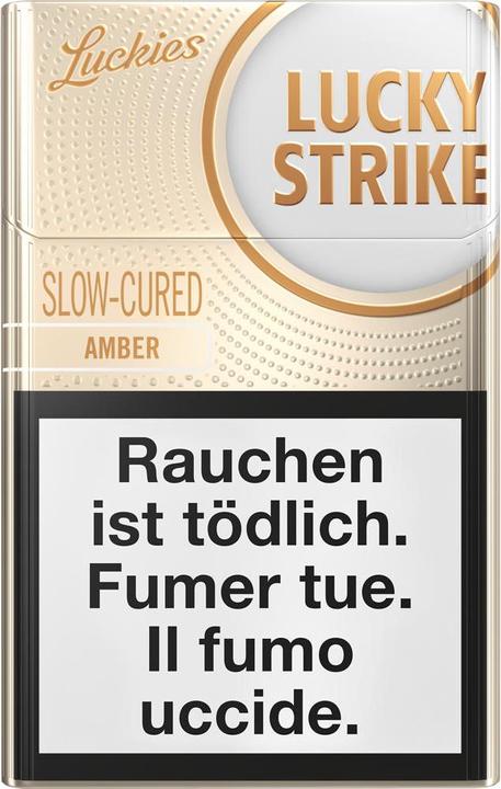Lucky Strike Amber Box