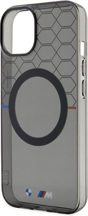 Image du produit BMW Étui BMHMP14MHGPK iPhone 14 Plus 6.7" szary/grey Motif MagSafe (Apple iPhone 14 Plus)