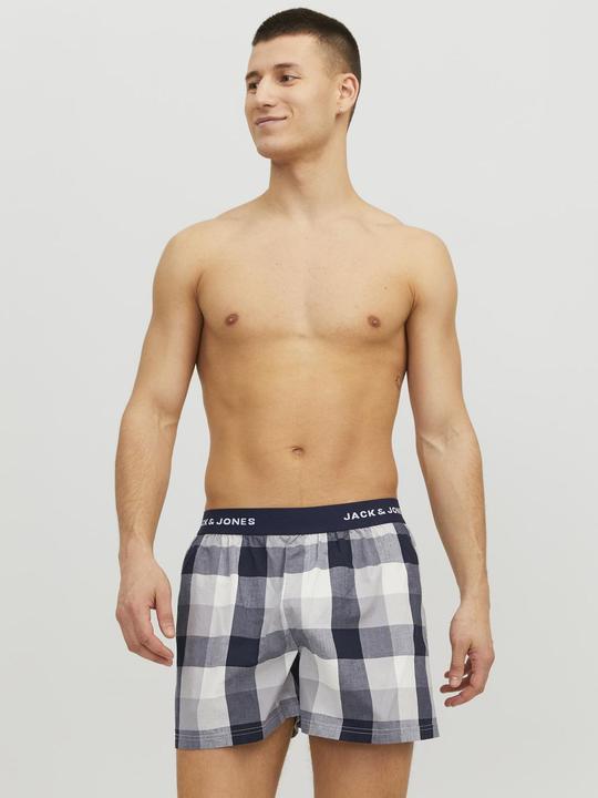 Produktbild Jack & Jones 2er-Pack Karo Boxershorts (XL, 2er Pack)
