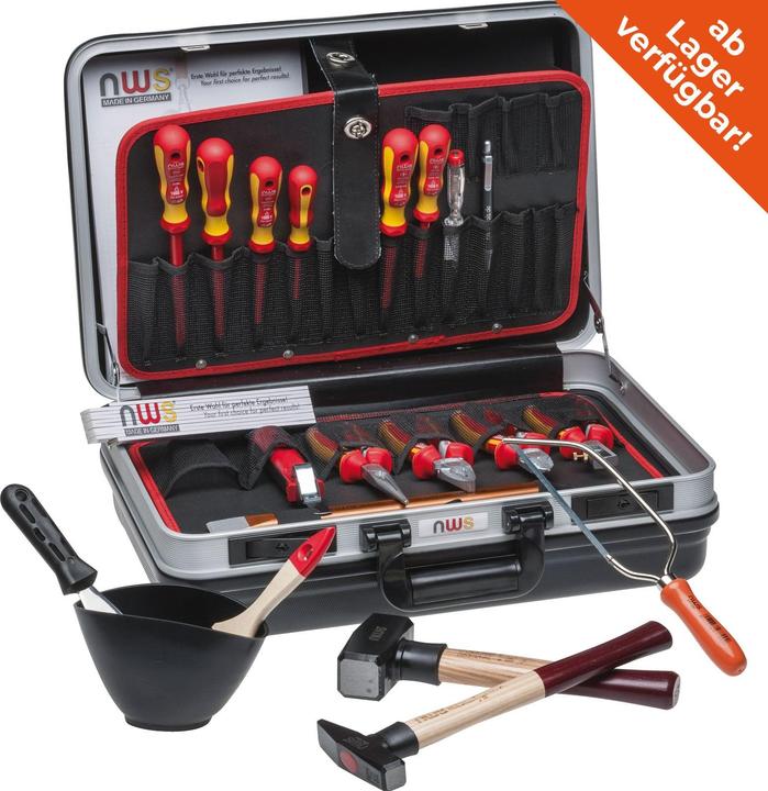 Actual product image NWS Electrician tool box best (23 pieces)