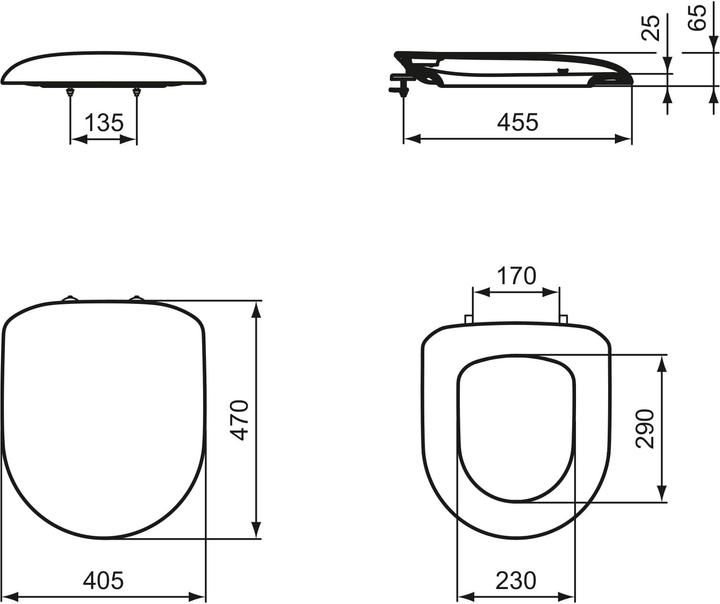 Immagine prodotto Ideal Standard Sedile WC Tizio